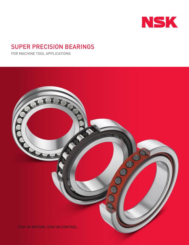 NSK 7210CTRDULP4Y Abec-7 Super Precision Spindle Bearings. Set of Two