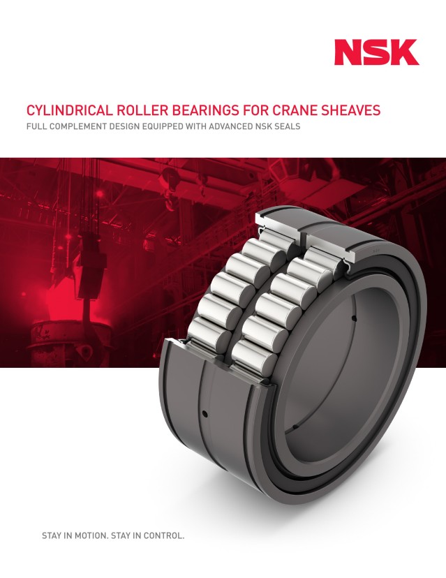 Cylindrical Roller Bearings for Crane Sheaves