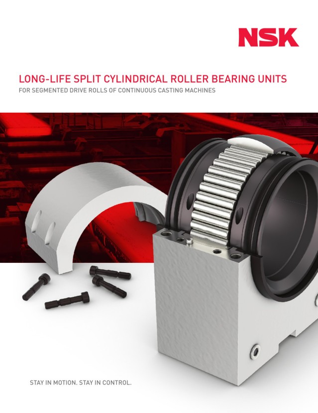Long-Life Split Cylindrical Roller Bearing Units 