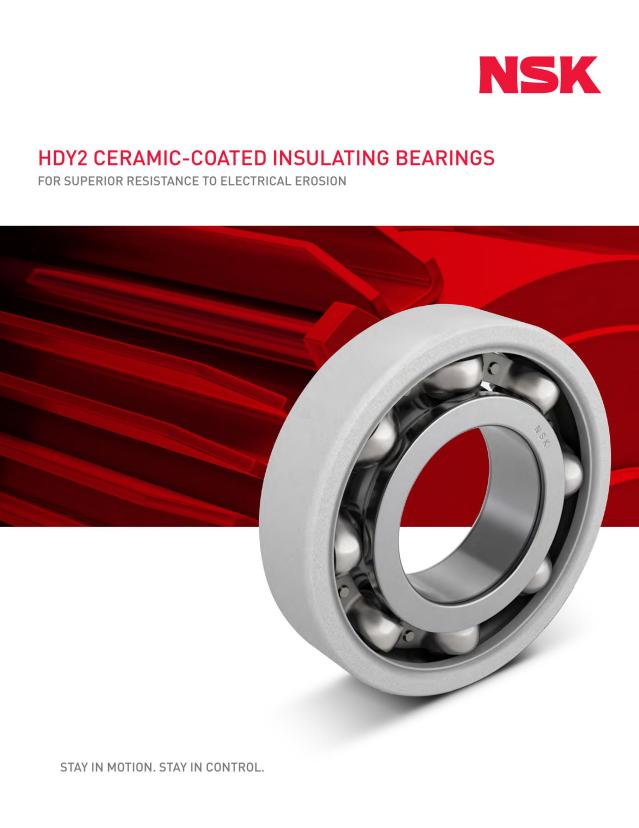 HDY2 Ceramic-Coated Insulating Bearings