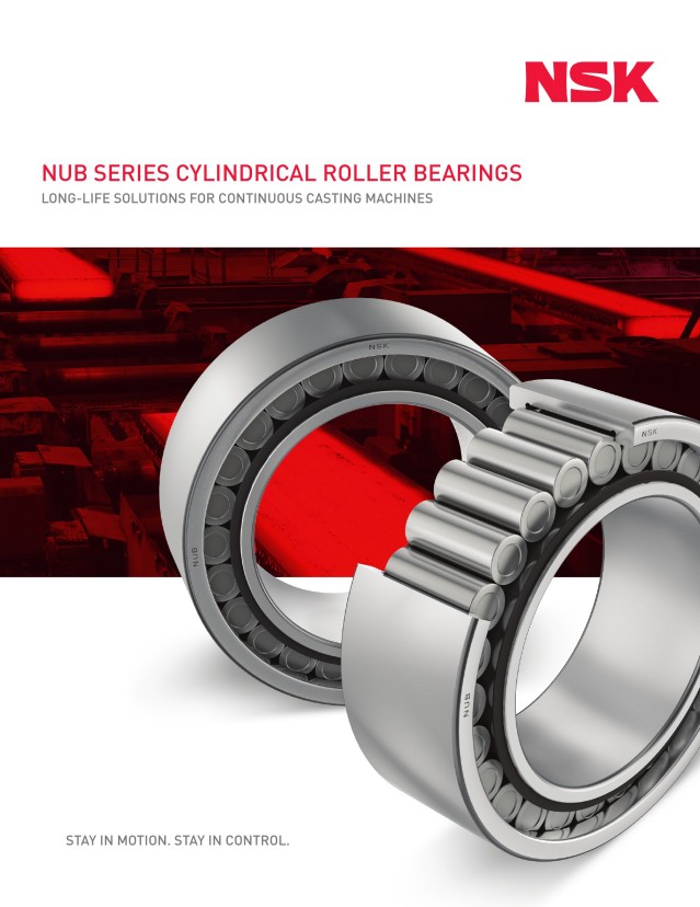 NUB Series Cylindrical Roller Bearings - Long-Life Solutions for Continuous Casting Machines