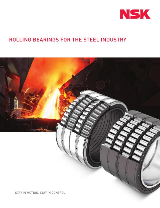 Rolling Bearings for the Steel Industry