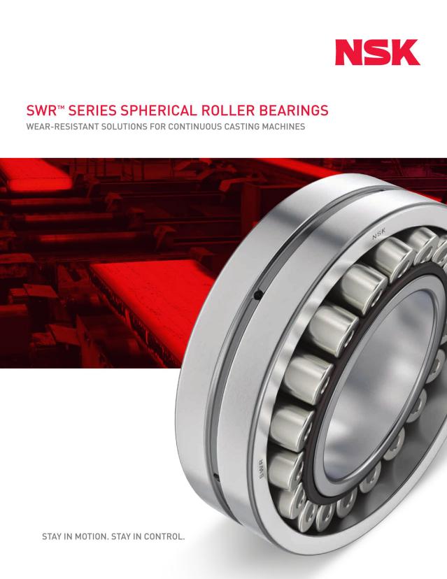 SWR Series SRBs for Continuous Casting Machines